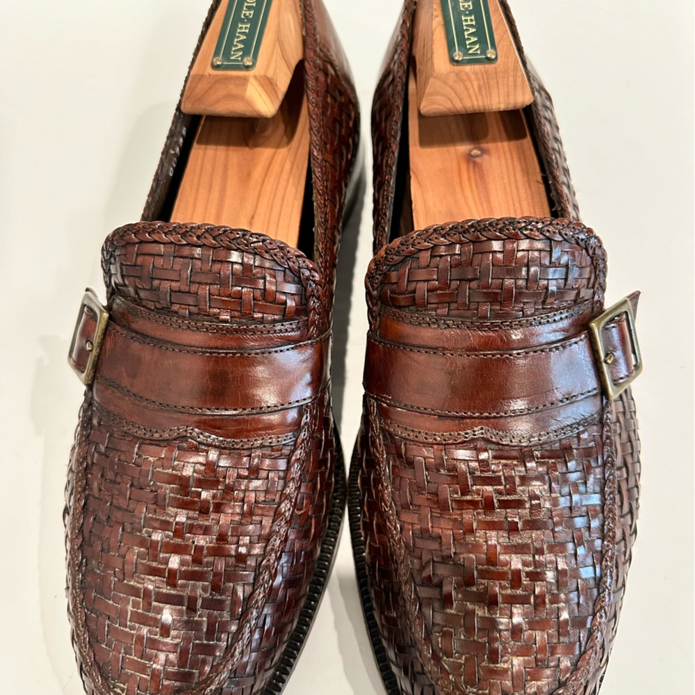 Vintage Bragano Cole Haan Leather Men’s Shoe. With Origin Shoe Inserts. Sz 81/2D